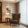 Storm Bay - Cocoa Upholstered Chair | Architectural Fabrics