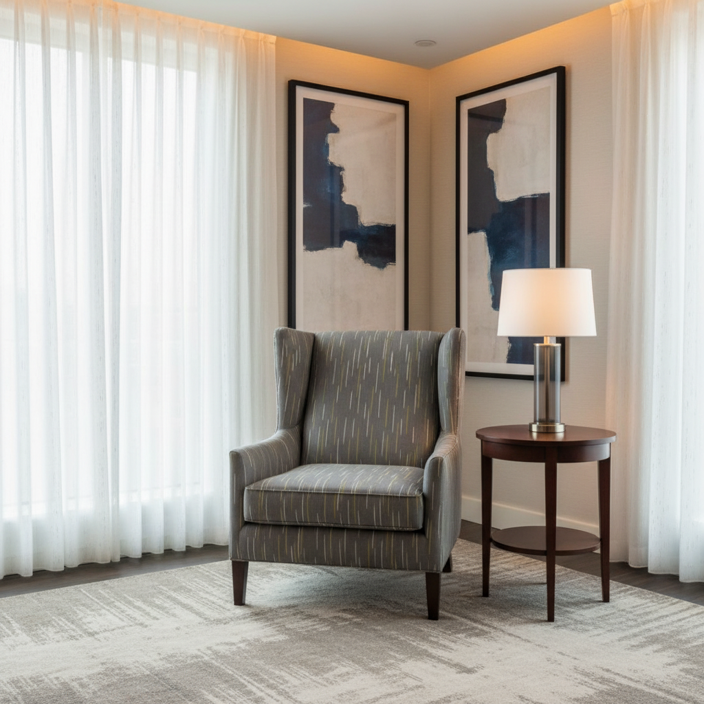 Stitchwork Bay - Mystic Upholstered Chair | Architectural Fabrics