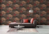 Famous Garden Black, Cream, Orange, Pink, Red Wallcovering | AS Creation