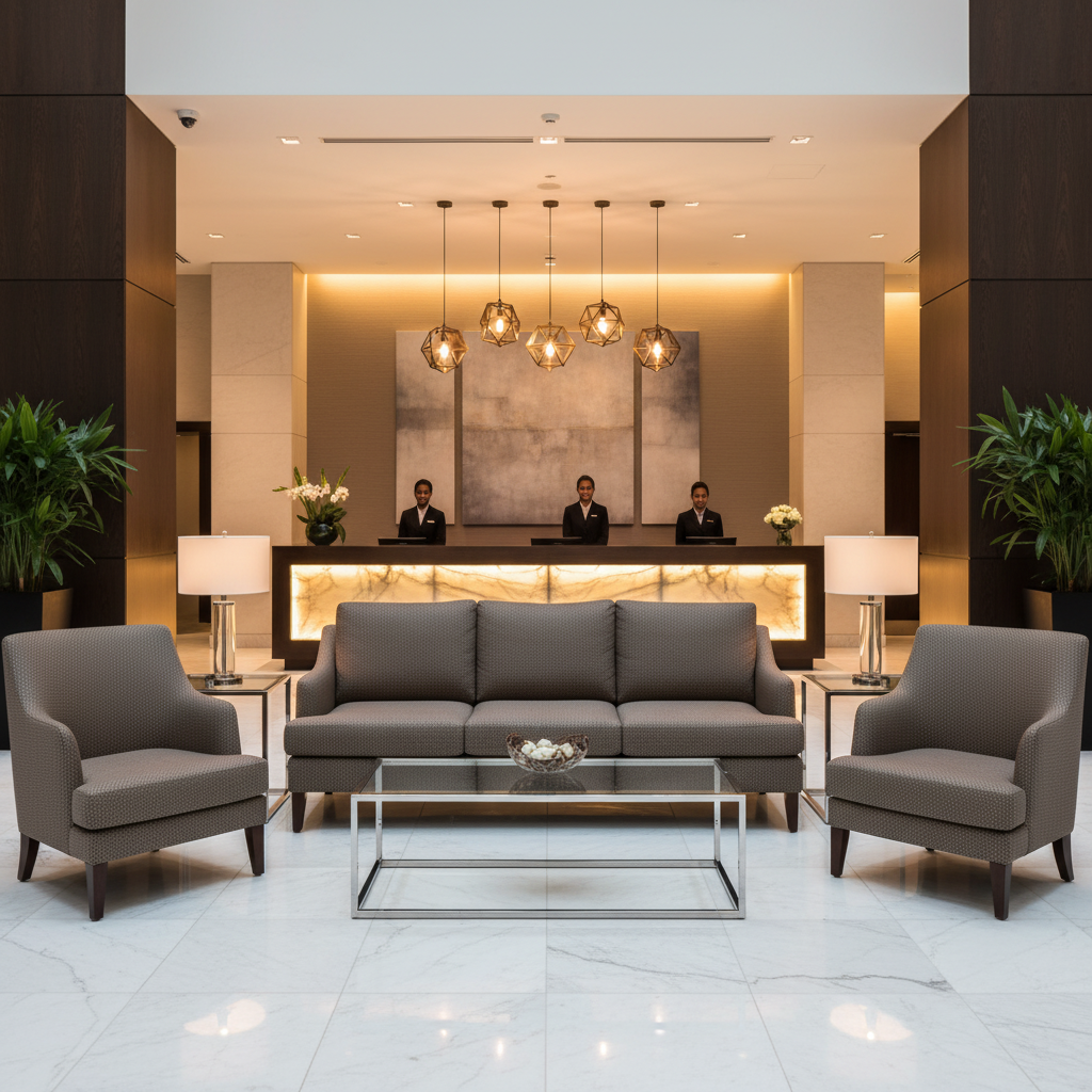 Pinnacle Rock - Night Upholstered Sofa | Architectural Fabrics