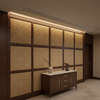 Axis - Axis Etched Polyurethane Upholstered Wall Panel | Architectural Fabrics