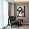 Peter Island - Cinder Upholstered Chair | Architectural Fabrics