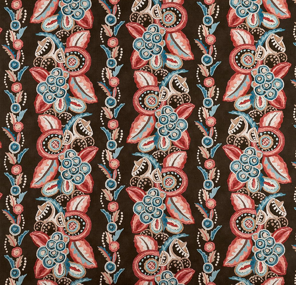 Nina Campbell Fabric - Umber Wallcovering | Nina Campbell