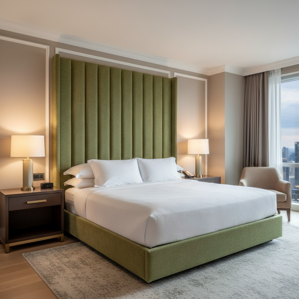 Peter Island - Grass Upholstered Headboard | Architectural Fabrics