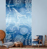 A.s. Creation Design Panel Lilly Luis Blue Wallcovering | AS Creation