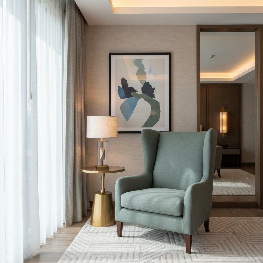 Aarden - Sea Glass Silicone Hybrid Upholstered Chair | Architectural Fabrics