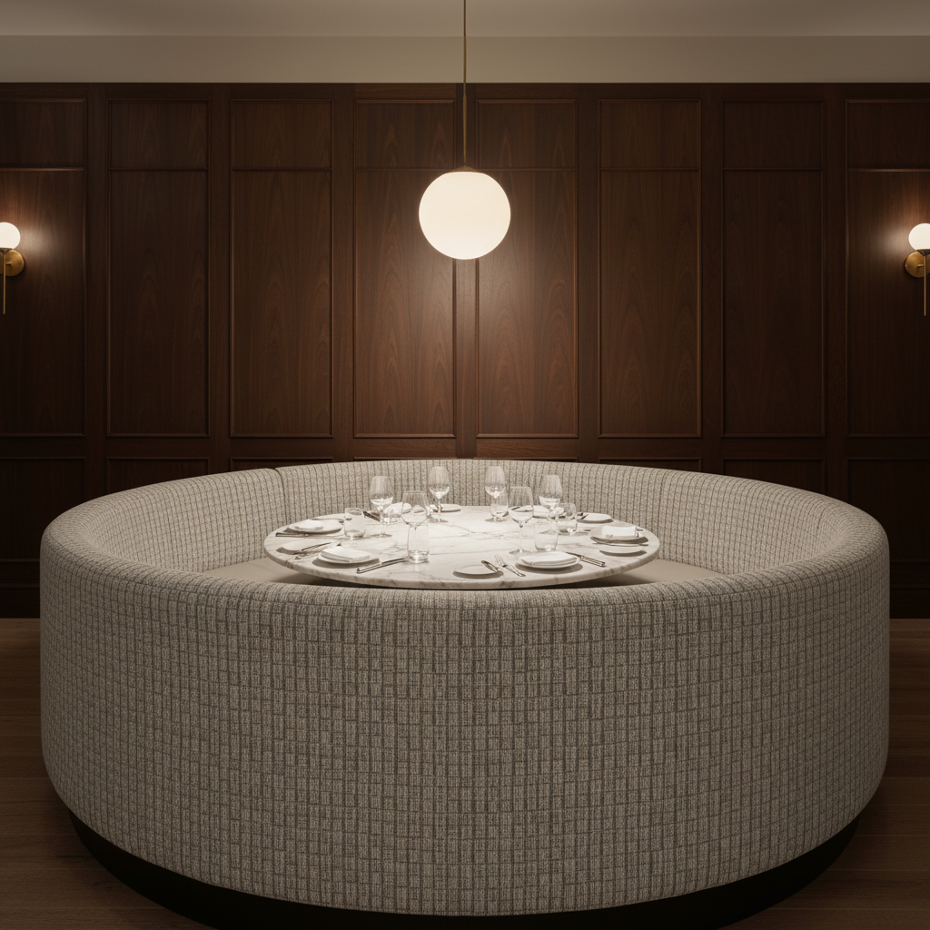 Azores - Azores Tekloom Performance Upholstered Banquette | Architectural Fabrics