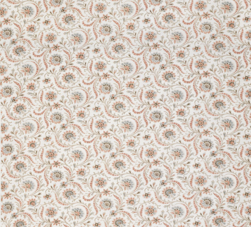DWCY-900252 Nina Campbell Fabric Off-White designer-wallcoverings-los-angeles