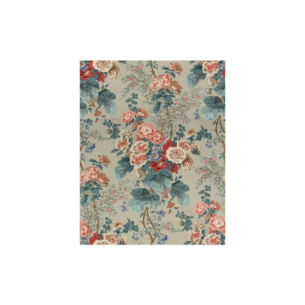 Samples and Purchasing available for Hollyhock Hdb - Green  By Lee Jofa |  |  Multipurpose Print at Designer Wallcoverings and Fabrics