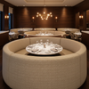 Manchioneel - Straw Upholstered Banquette | Architectural Fabrics