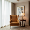 Silver Bank - Caramel Upholstered Chair | Architectural Fabrics