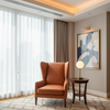 Aarden - Terracotta Silicone Hybrid Upholstered Chair | Architectural Fabrics