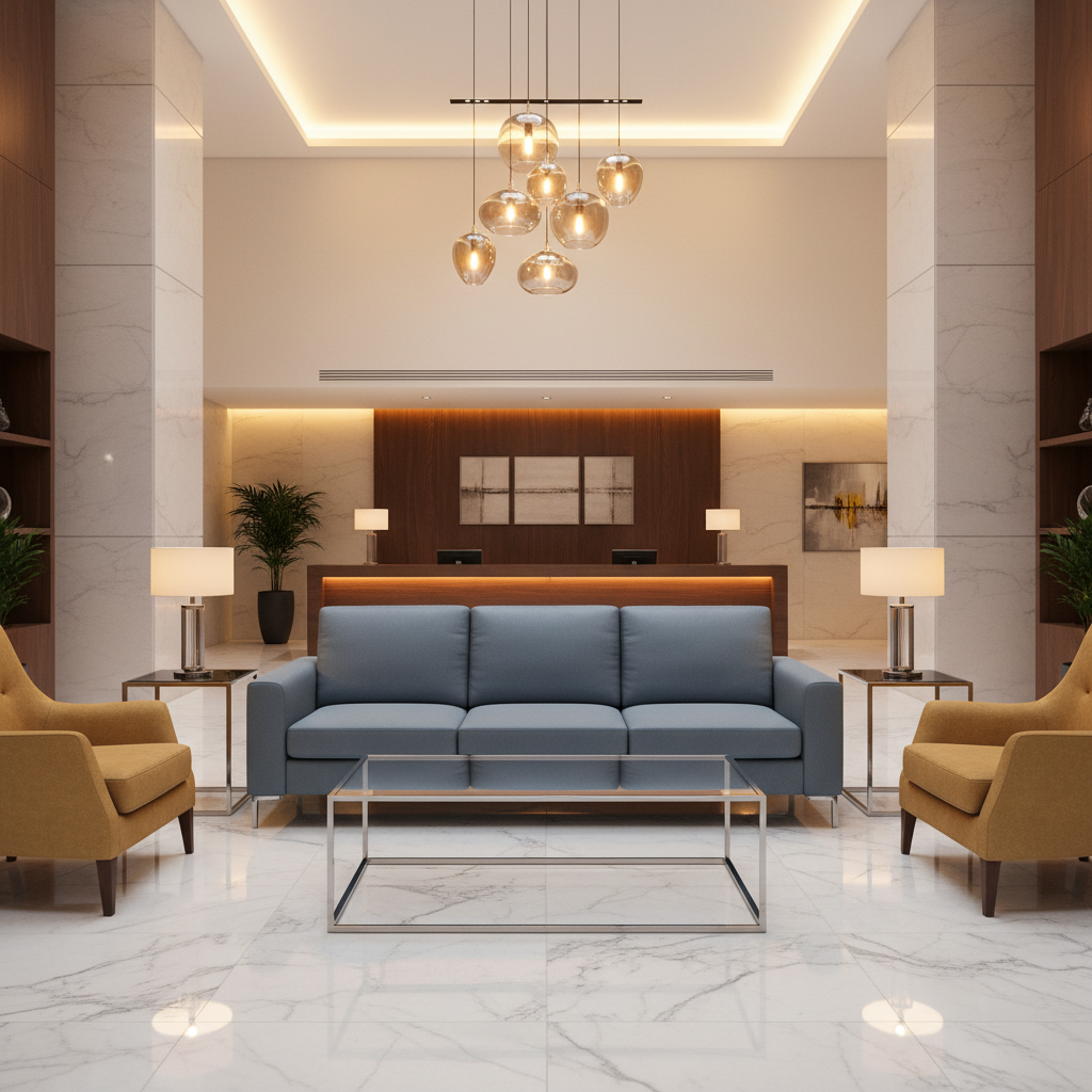Nassau Gold - Cadet Upholstered Sofa | Architectural Fabrics