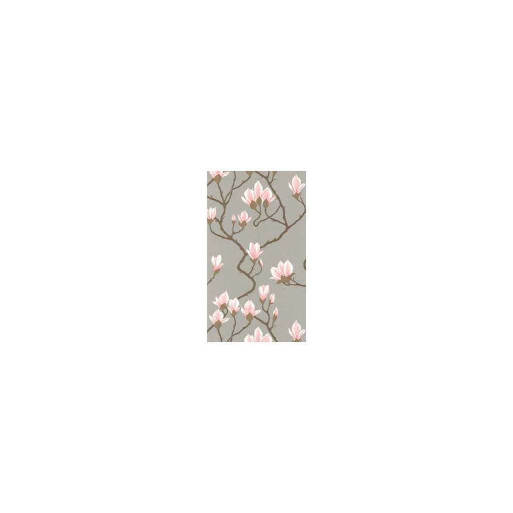 Magnolia - Grey Lustre  By Cole & Son | Cole & Son New Contemporary |Botanical & Floral  Wallcovering