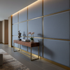 Amalfi - Twilight Blue Indoor/Outdoor Vinyl Upholstered Wall Panel | Architectural Fabrics