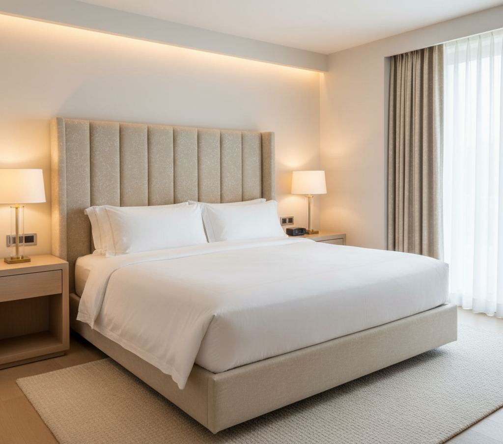 ANITA OLYMPIC Upholstered Headboard | Architectural Fabrics