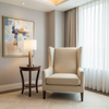 Trade Wind - Milkweed Upholstered Chair | Architectural Fabrics