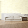 Nantucket Grasscloth Blanched Almond Wallcovering | Phillipe Romano room setting