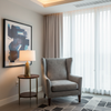 Red Hook - Pewter Upholstered Chair | Architectural Fabrics