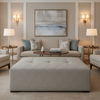 Stone Haven - Chalet Upholstered Ottoman | Architectural Fabrics