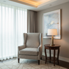 Rum Punch - Fog Upholstered Chair | Architectural Fabrics