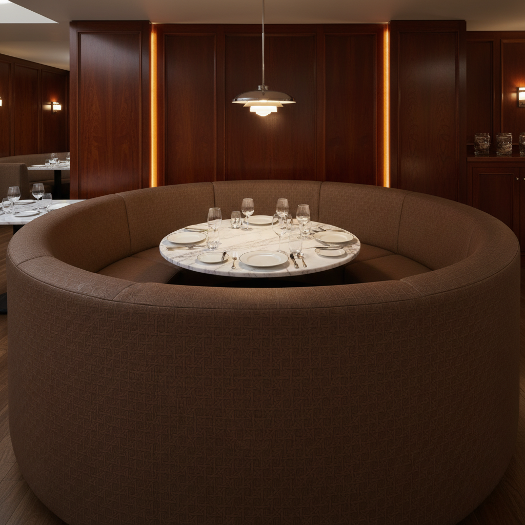 Basketry - Basketry Performance Vinyl Upholstered Banquette | Architectural Fabrics