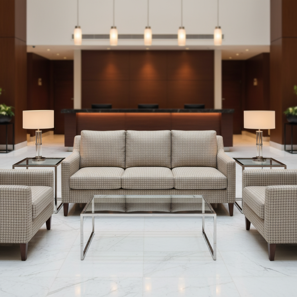 Soufriere - Moonbeam Upholstered Sofa | Architectural Fabrics
