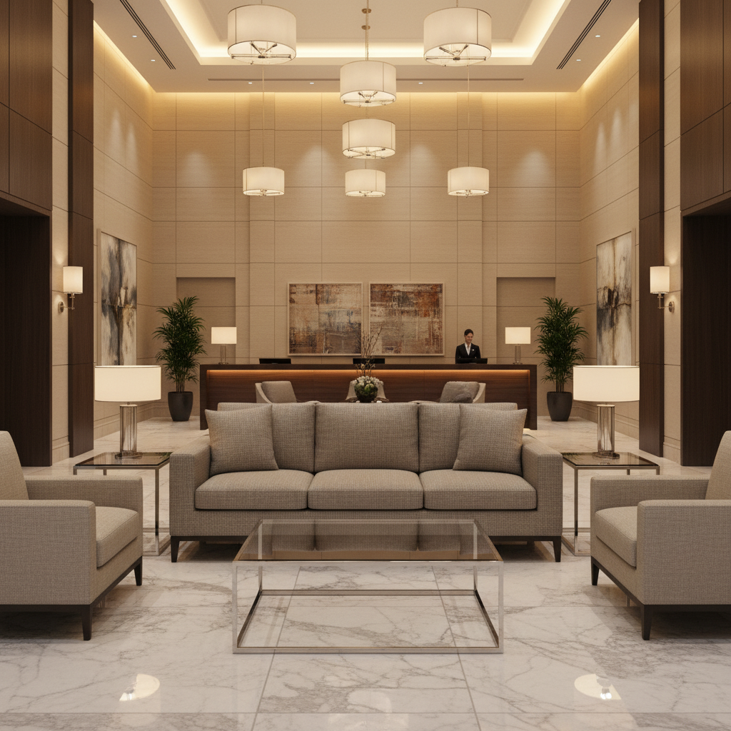 Atlantic Cay - Stone Linen Graffiti-Free PU Upholstered Sofa | Architectural Fabrics