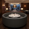 Tobago - Midnight Upholstered Banquette | Architectural Fabrics