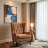 Rainbow Reef - Rust Upholstered Chair | Architectural Fabrics