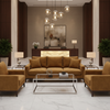 Soper Hole - Rust Upholstered Sofa | Architectural Fabrics