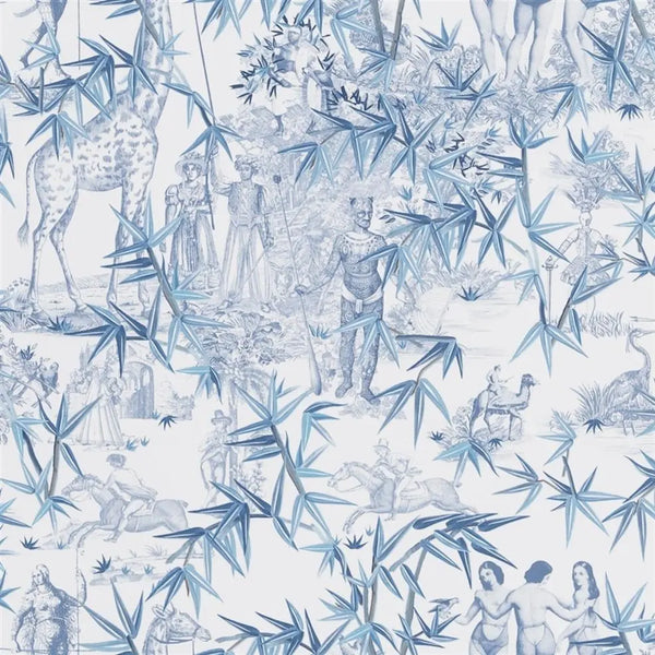 Exotisme Toile 02  Wallpaper | Christian Lacroix Europe