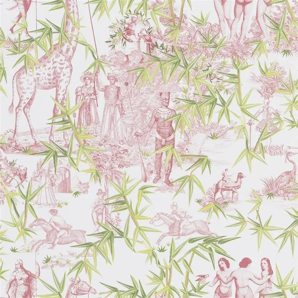 Exotisme Toile 03  Wallpaper | Christian Lacroix Europe