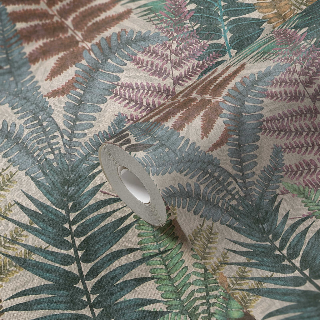 Famous Garden Beige Wallcovering | AS Creation