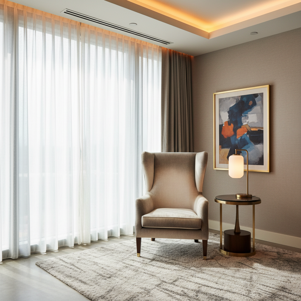 Abingdon Quail Upholstered Chair | Architectural Fabrics