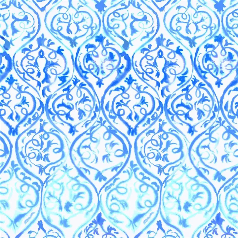Arabesque Panel 01 Graphite Wallpaper | Designer's Guild Europe
