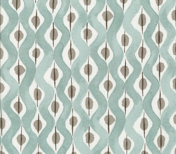 Nina Campbell Fabric - Aqua Wallcovering | Nina Campbell