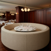 Adagio - Adagio Blackout Fabric Upholstered Banquette | Architectural Fabrics