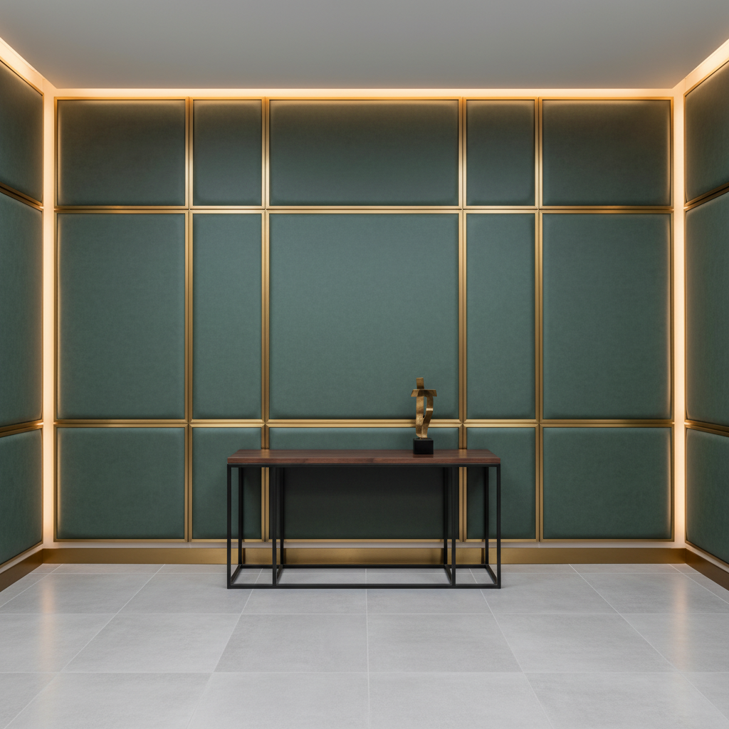 Red Hook - Jungle Upholstered Wall Panel | Architectural Fabrics
