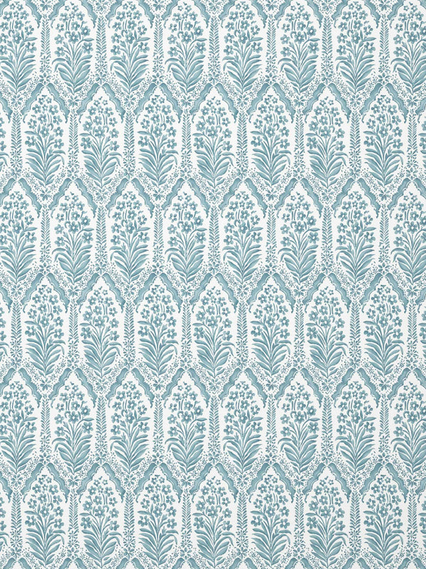 Henna Flowers Delphinium | Fabricut