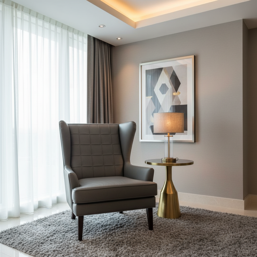 Puerto Plata - Shadow Upholstered Chair | Architectural Fabrics