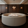 Turquoise Bay - Mica Upholstered Banquette | Architectural Fabrics