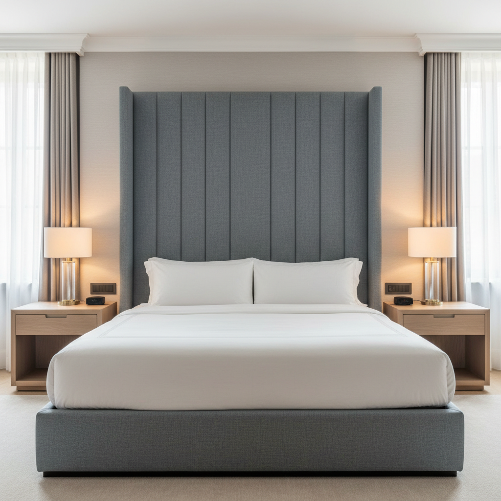 Peter Island - Sky Upholstered Headboard | Architectural Fabrics
