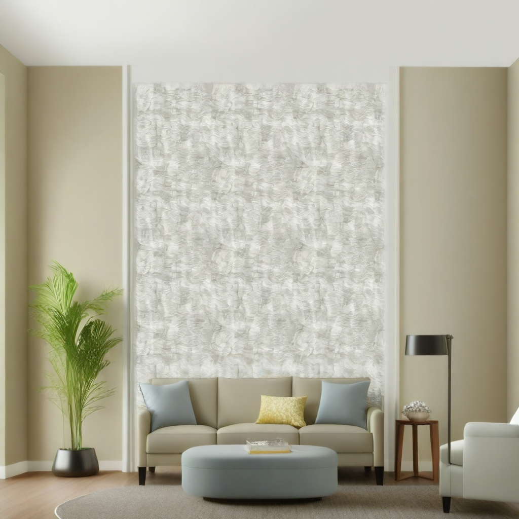 Room Setting - Reflection Concrete Wallcovering