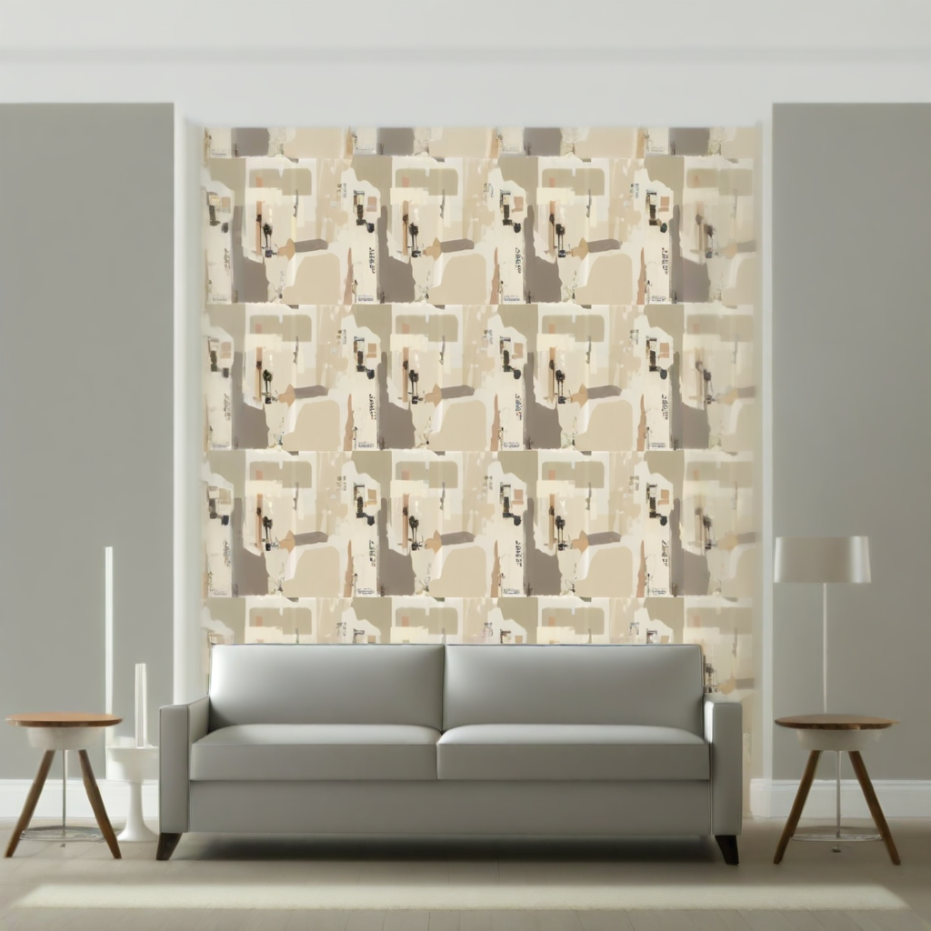 Room Setting - Demolition Stone Wallcovering