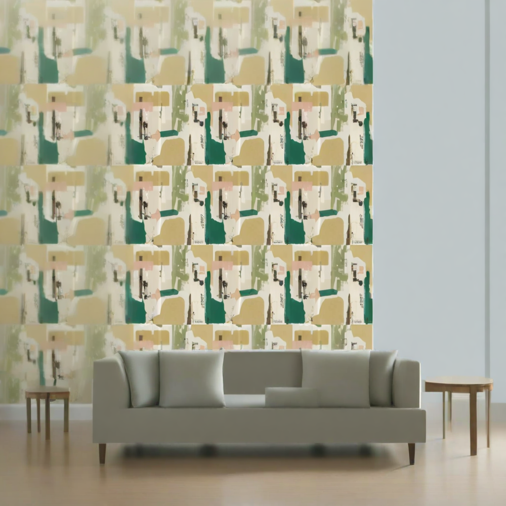 Room Setting - Demolition Park Wallcovering