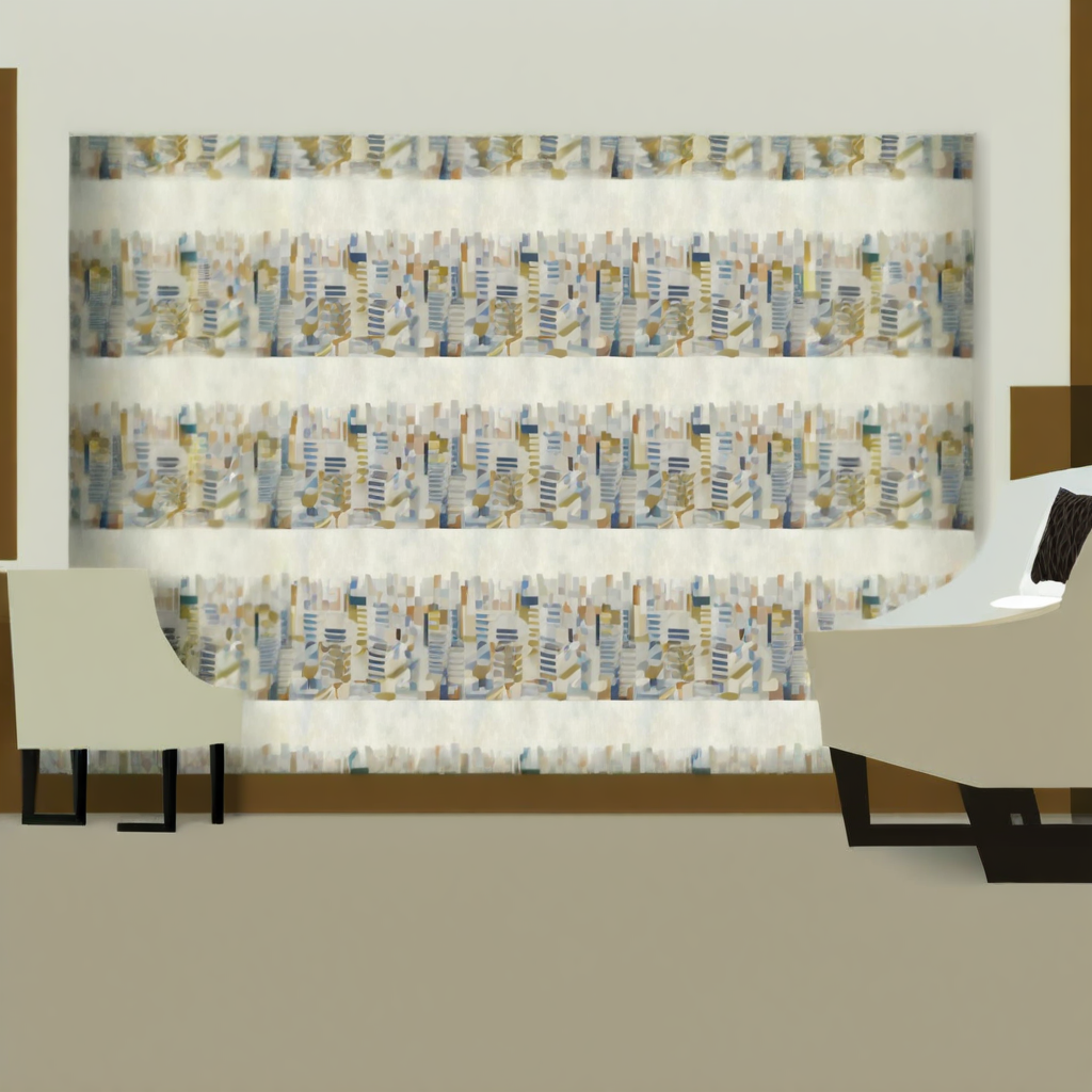 Room Setting - Skyline Sky Wallcovering