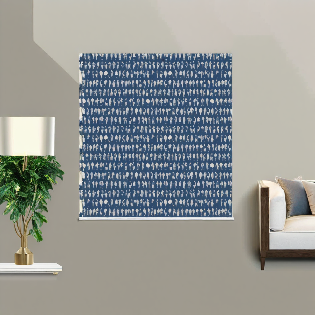 Room Setting - Executives Plus sky Wallcovering