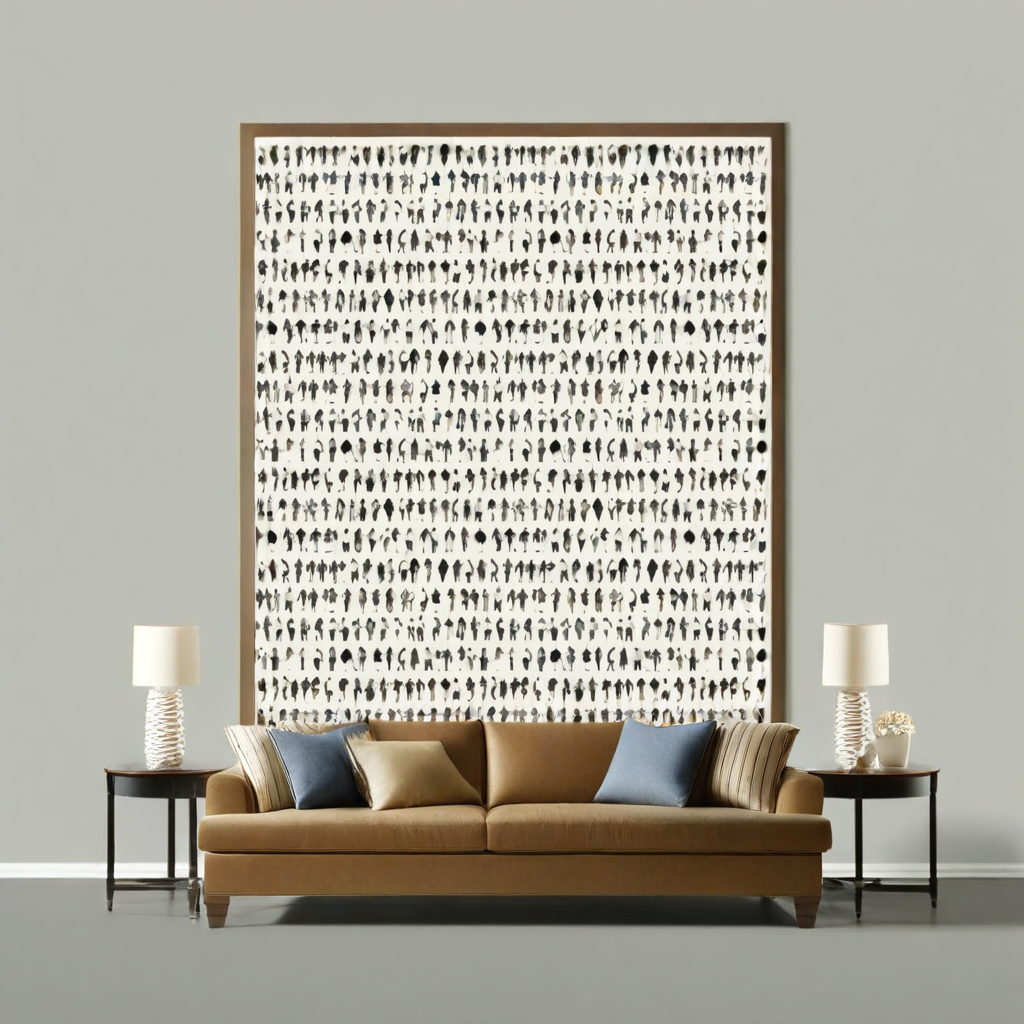 Room Setting - Executives Stone Wallcovering