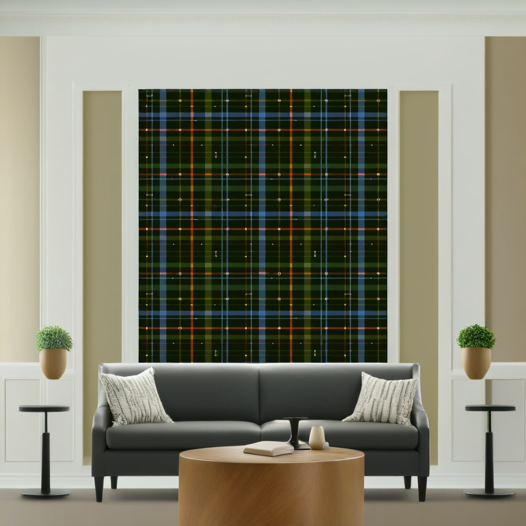 Room Setting - Subway Stone Wallcovering